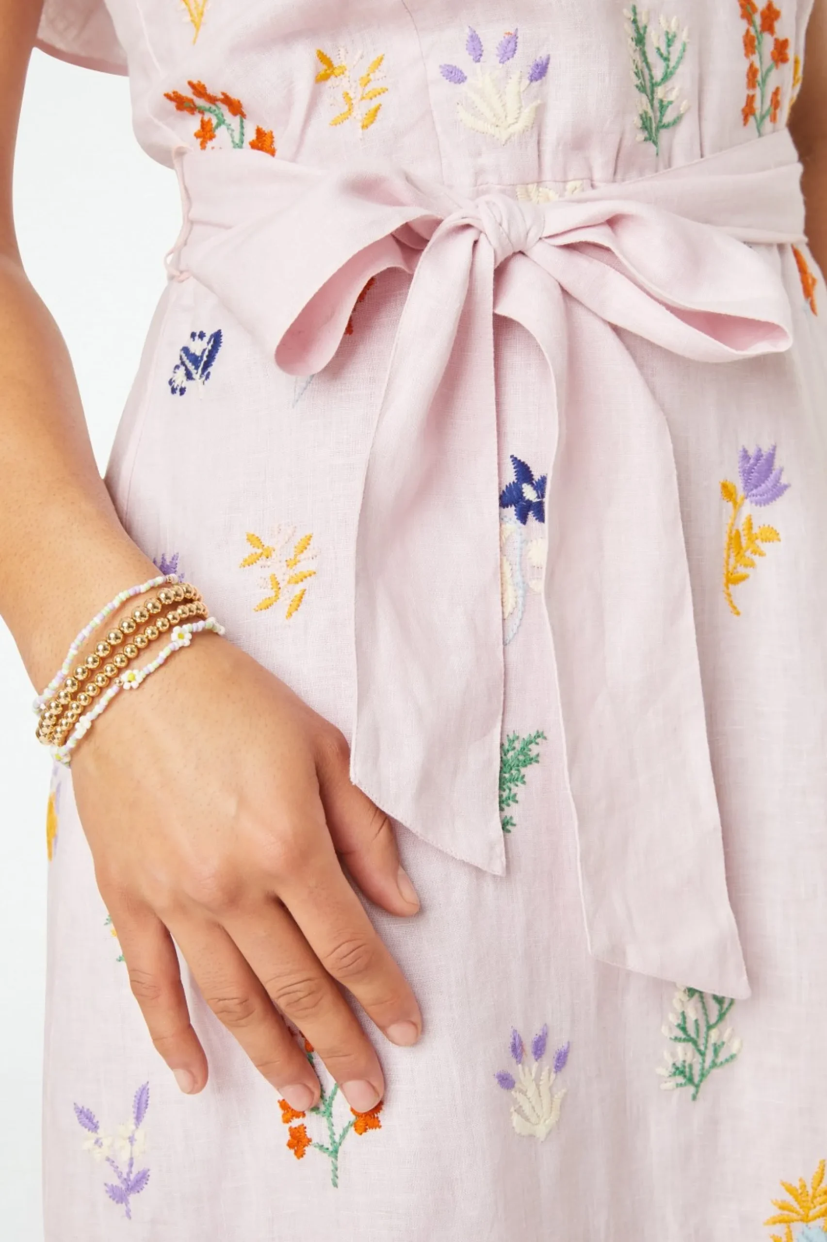 Afina Embroidery Keira Dress