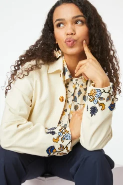 Davina Embroidery Adara Jacket