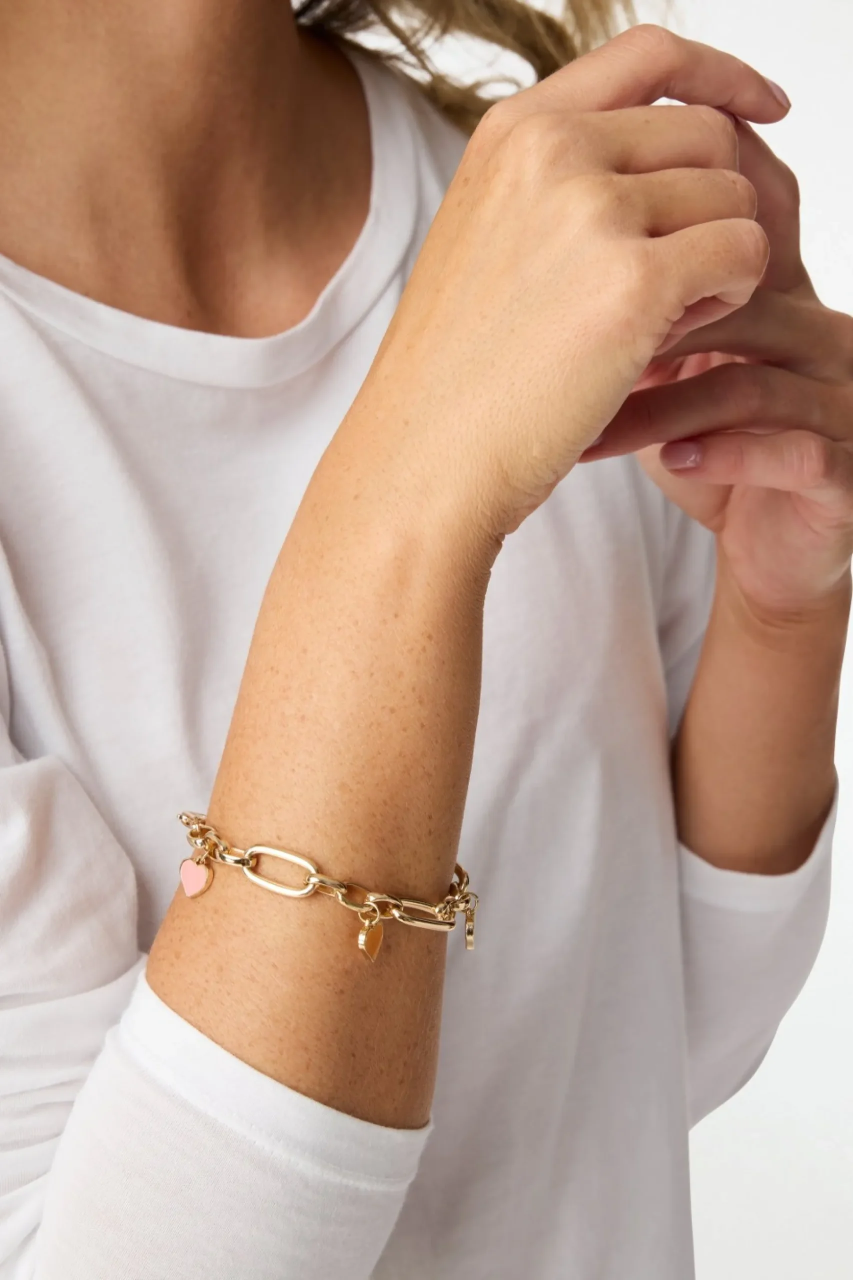 Disco Charm Bracelet