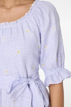 Ditsy Daisy Embroidered Miller Dress