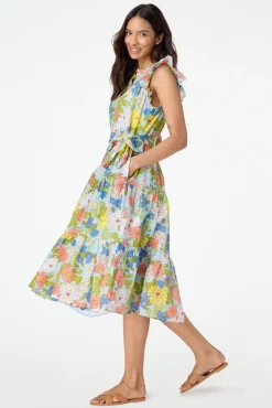 Eva Floral Paulina Dress
