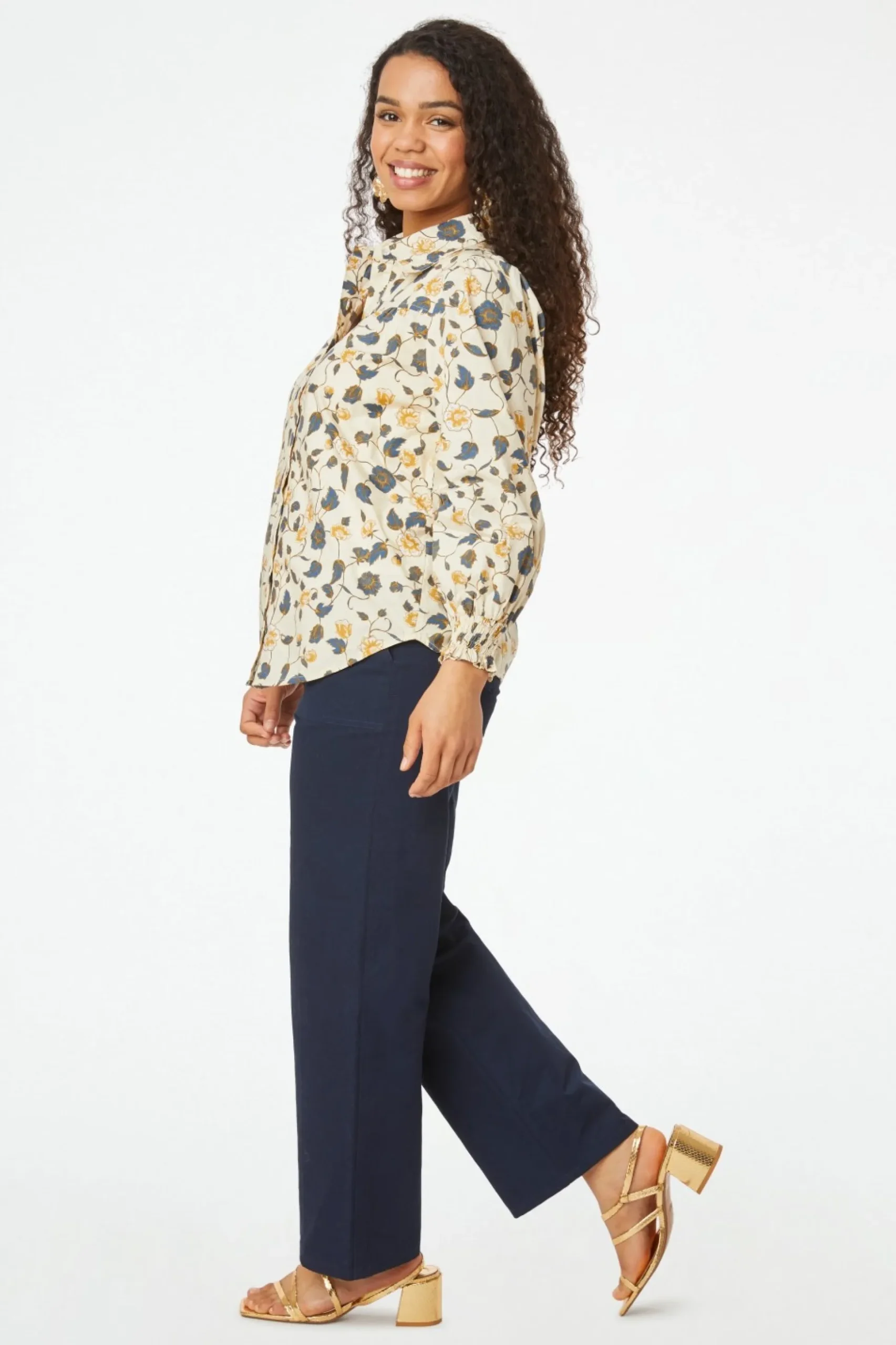 Evandra Floral Noemie Top