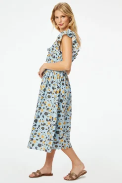 Evandra Floral Pina Dress