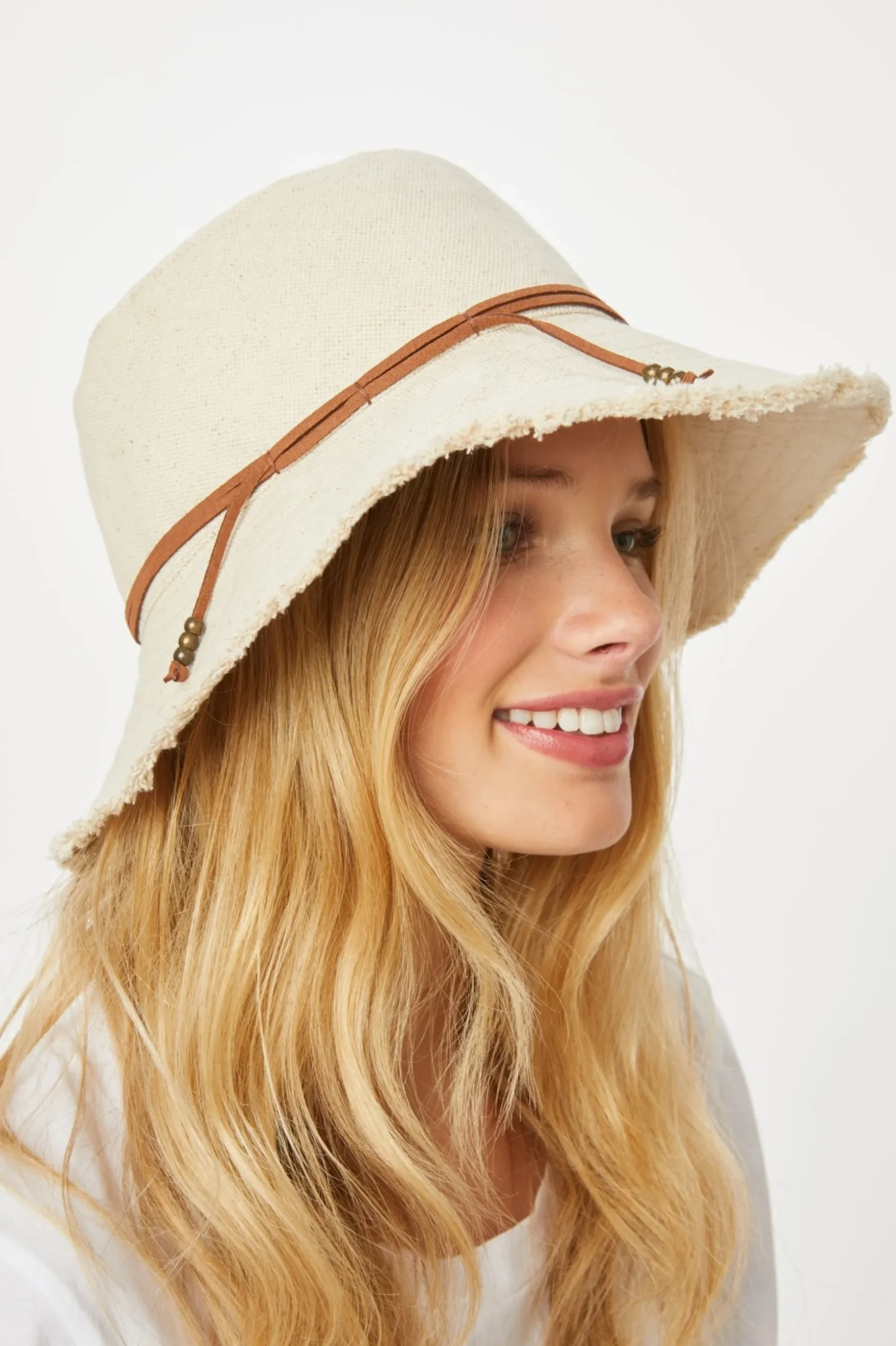 Fringed Bucket Hat