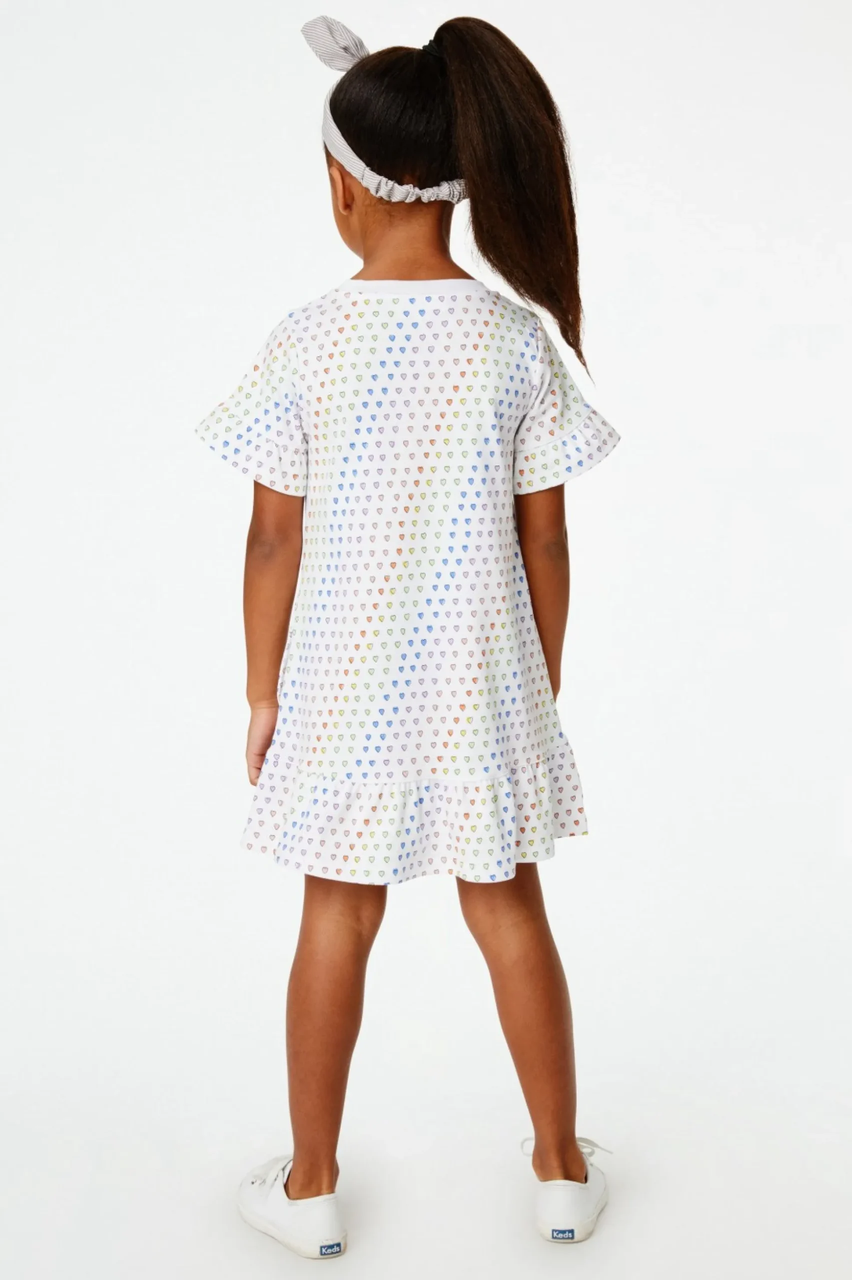 Girls Disco Hearts Esme Dress
