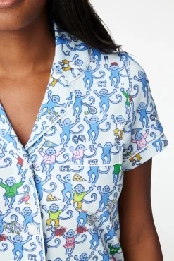 Greenwich Monkey Polo Pajamas