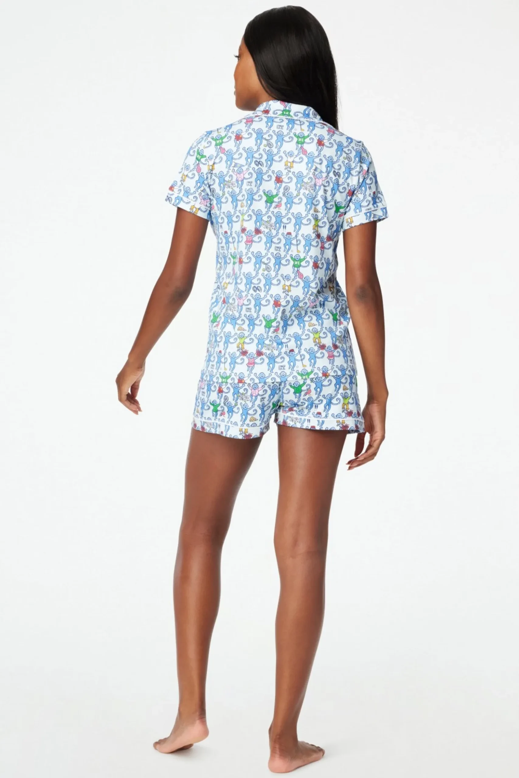 Greenwich Monkey Polo Pajamas