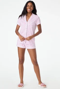 Hearts Polo Pajamas