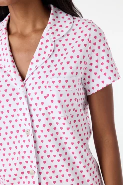 Hearts Polo Pajamas