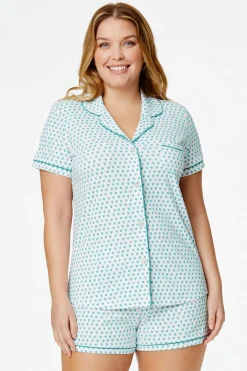 Hearts Polo Pajamas