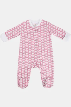 Infant Hathi Zipper Footie