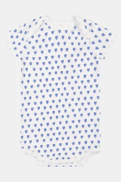 Infant Hearts Short Sleeve Onesie