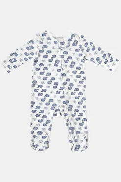 Infant Moby Zipper Footie