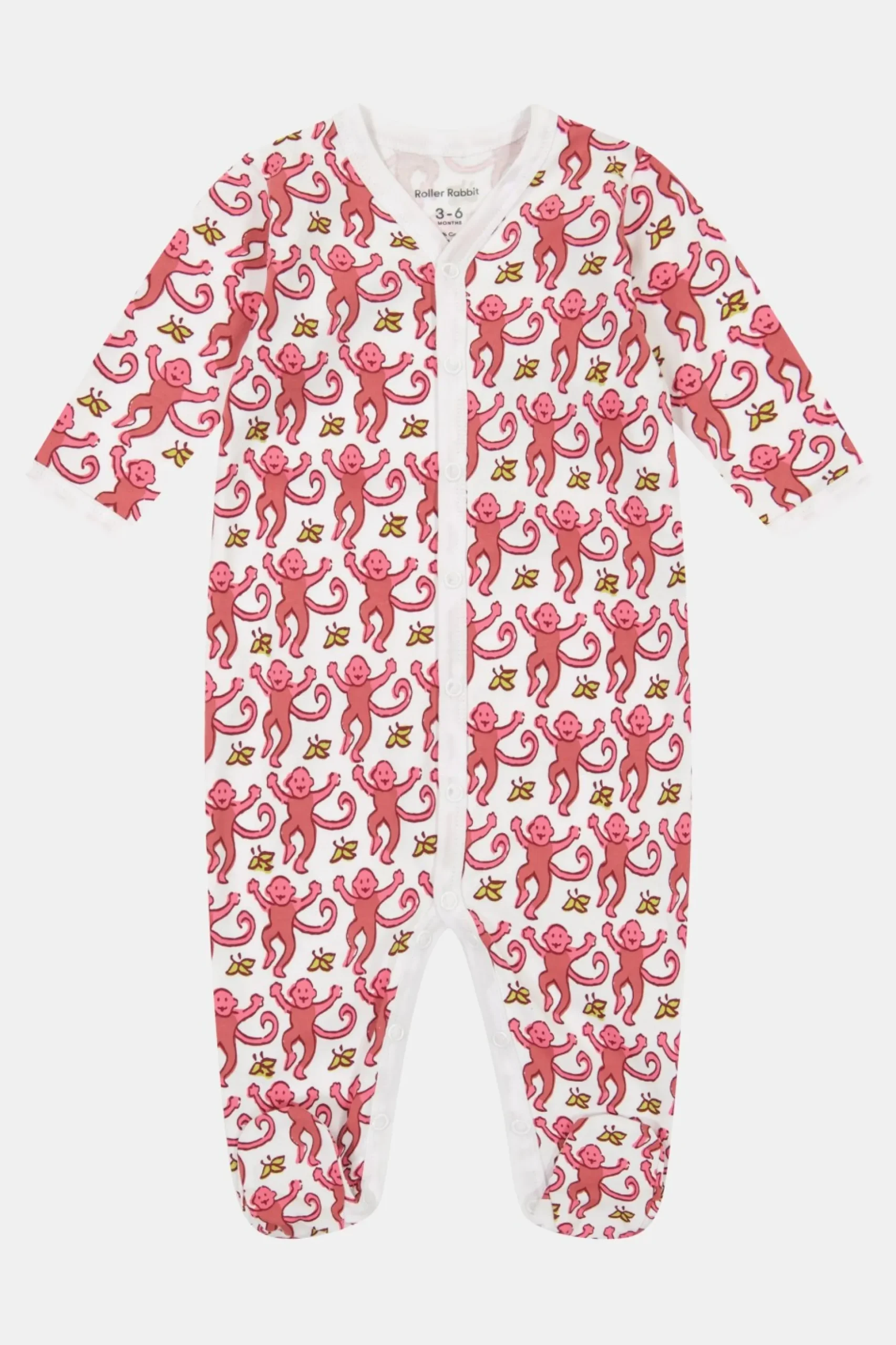 Infant Monkey Footie Pajamas
