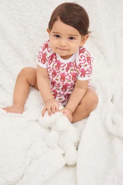 Infant Monkey Short Sleeve Onesie