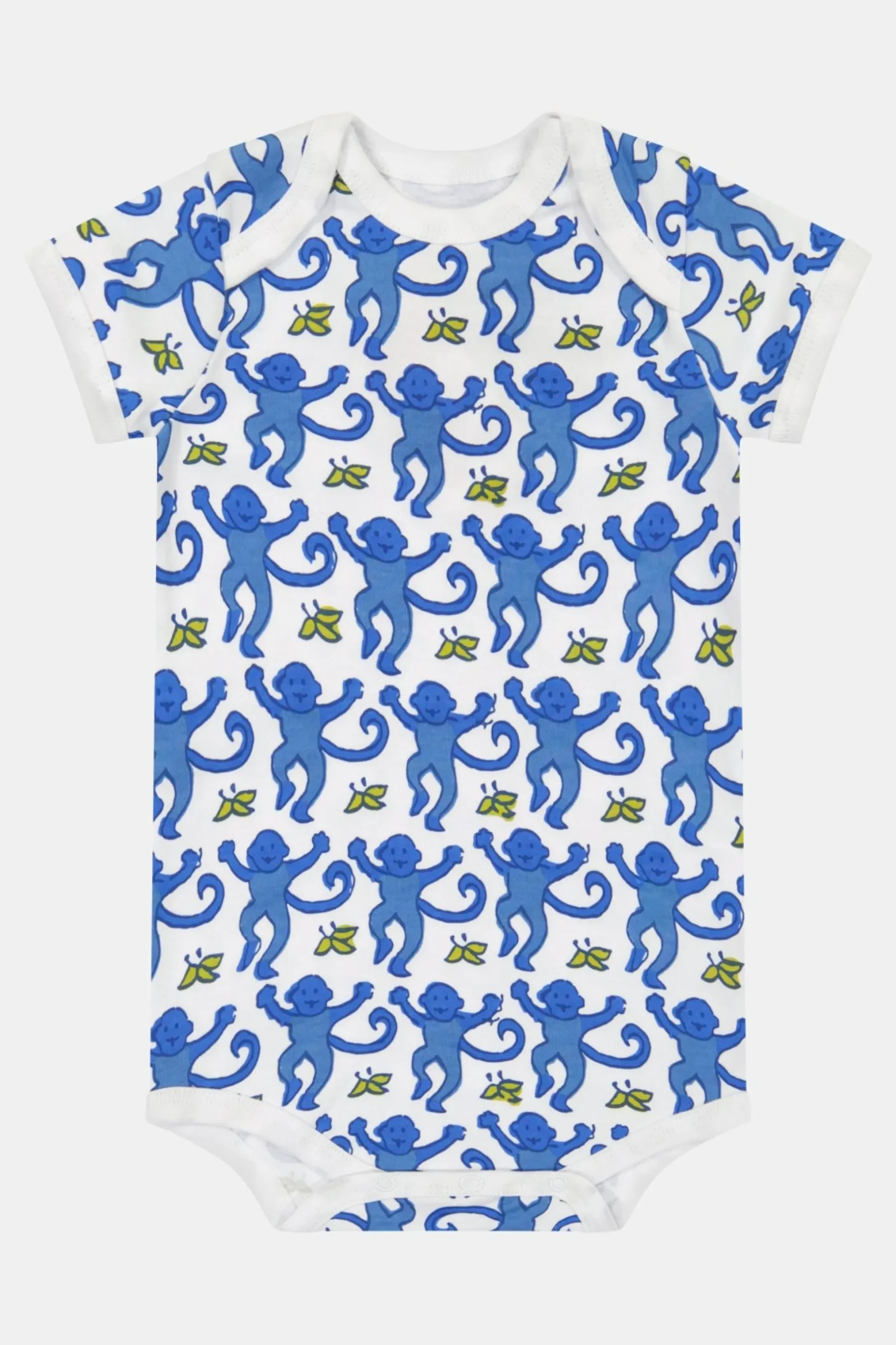 Infant Monkey Short Sleeve Onesie