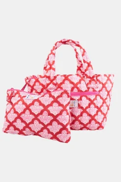 Jemina Small Quilted Tote