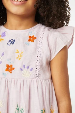Kids Afina Embroidery Anastasia Dress