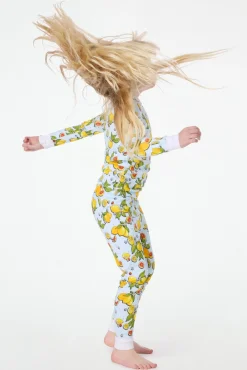 Kids Citrus Hearts Pajamas
