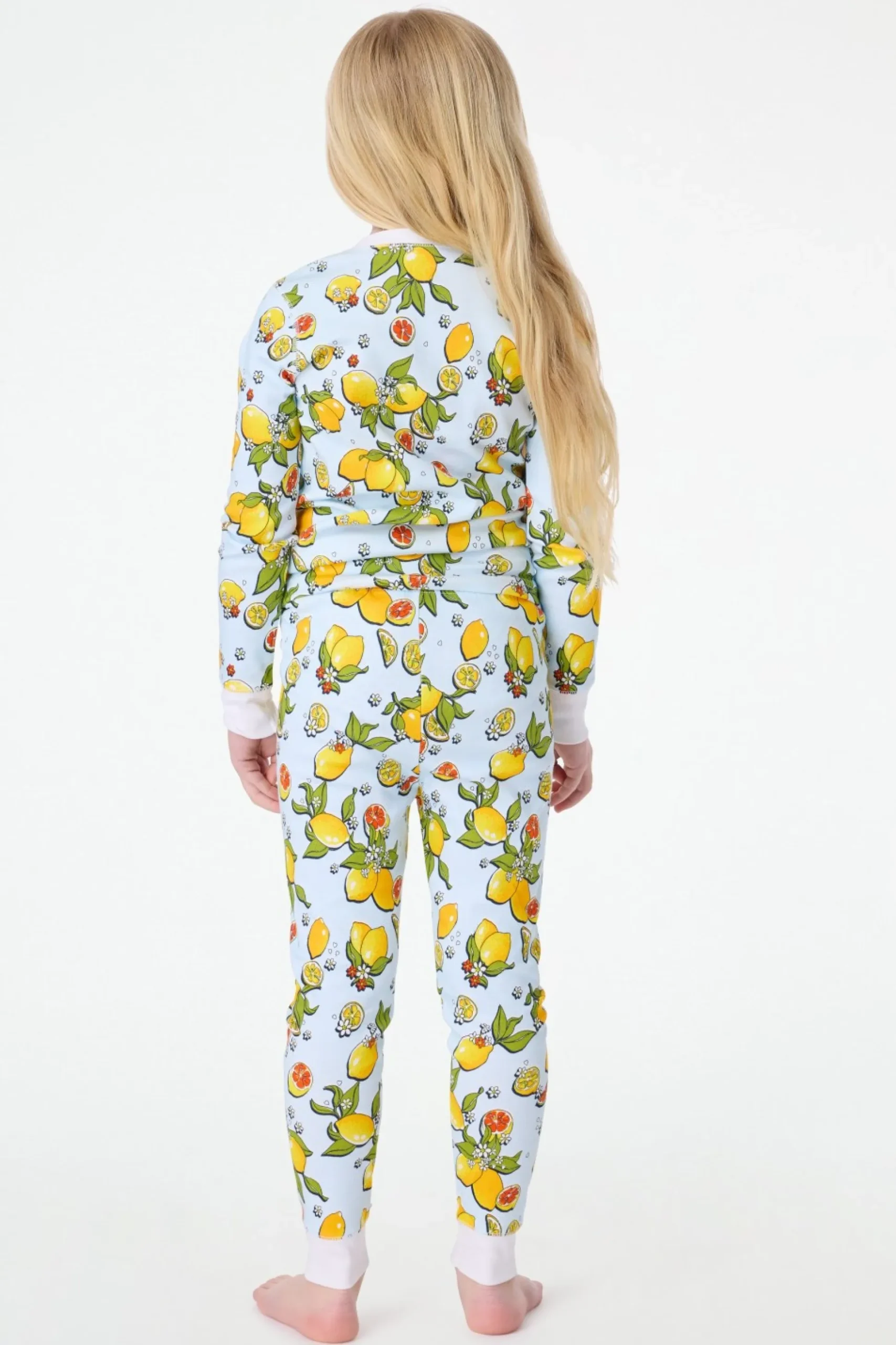 Kids Citrus Hearts Pajamas