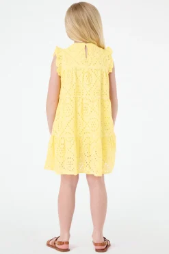 Kids Daisy Love Eyelet Patty Dress