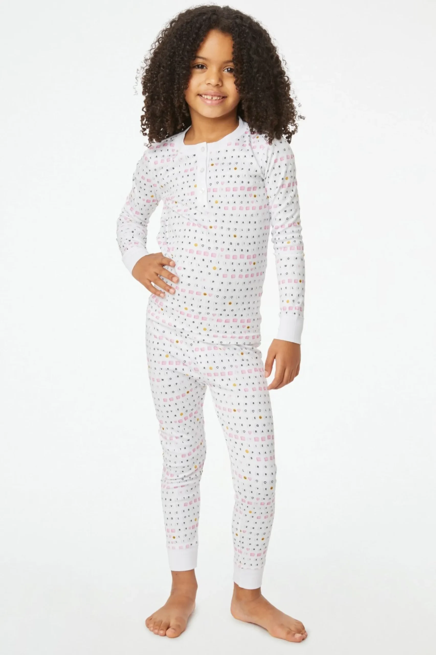 Kids Love & Letters Pajamas