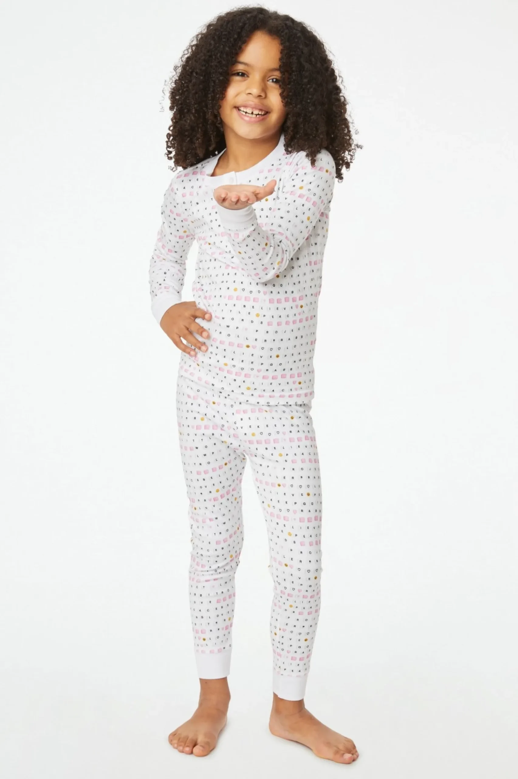Kids Love & Letters Pajamas