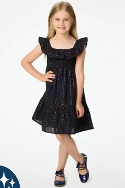 Kids Lurex Dot Ryan Dress