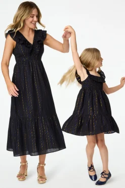Kids Lurex Dot Ryan Dress