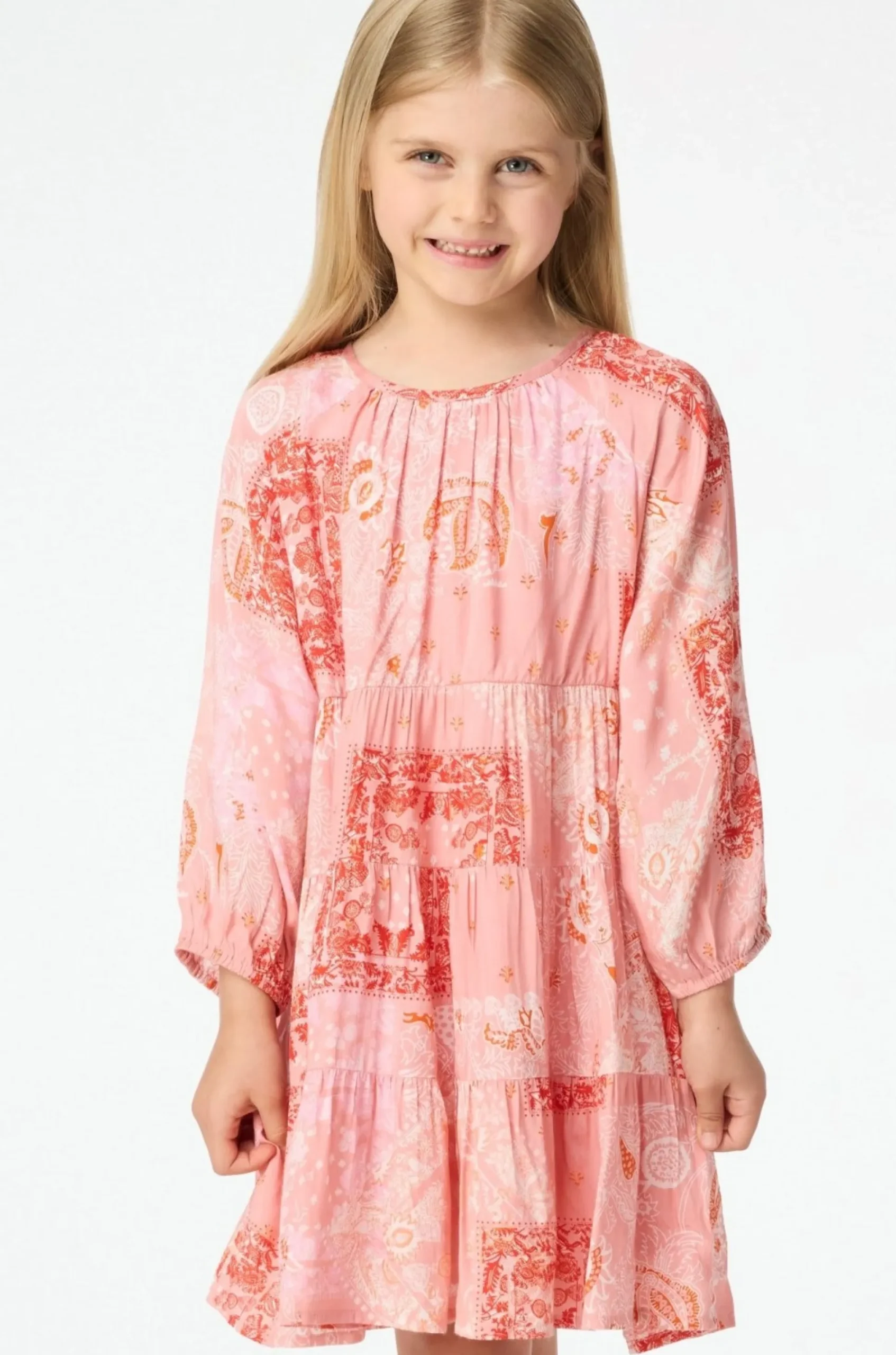 Kids Maisie Patchwork Priscilla Dress