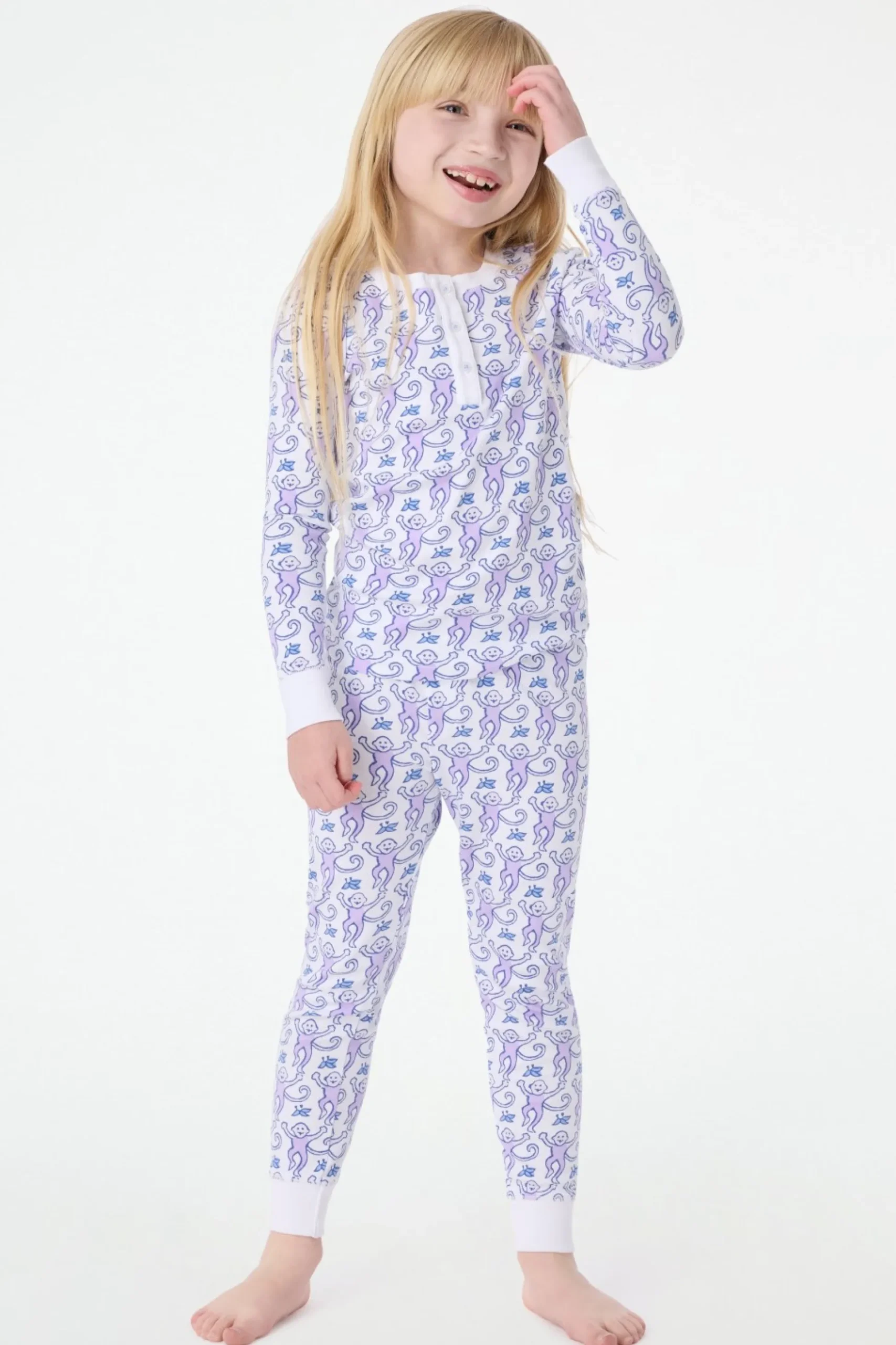 Kids Monkey Pajamas