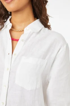 Linen Boyfriend Shirt