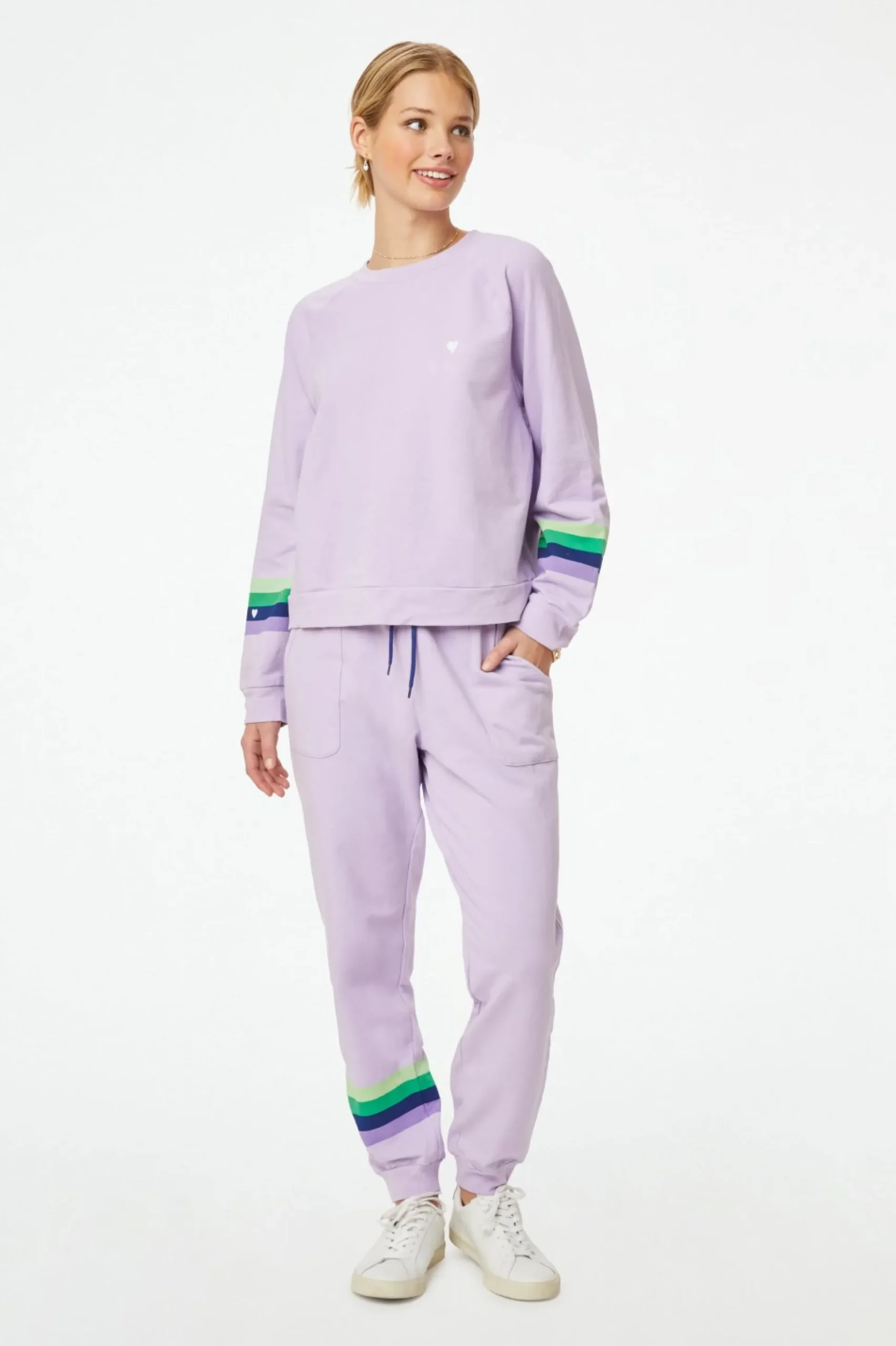 Love Stripe Sweatpant