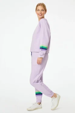 Love Stripe Sweatpant