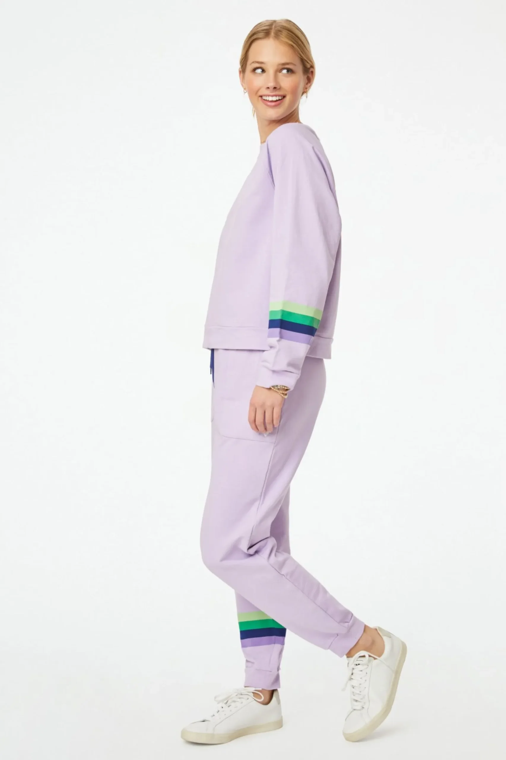 Love Stripe Sweatpant