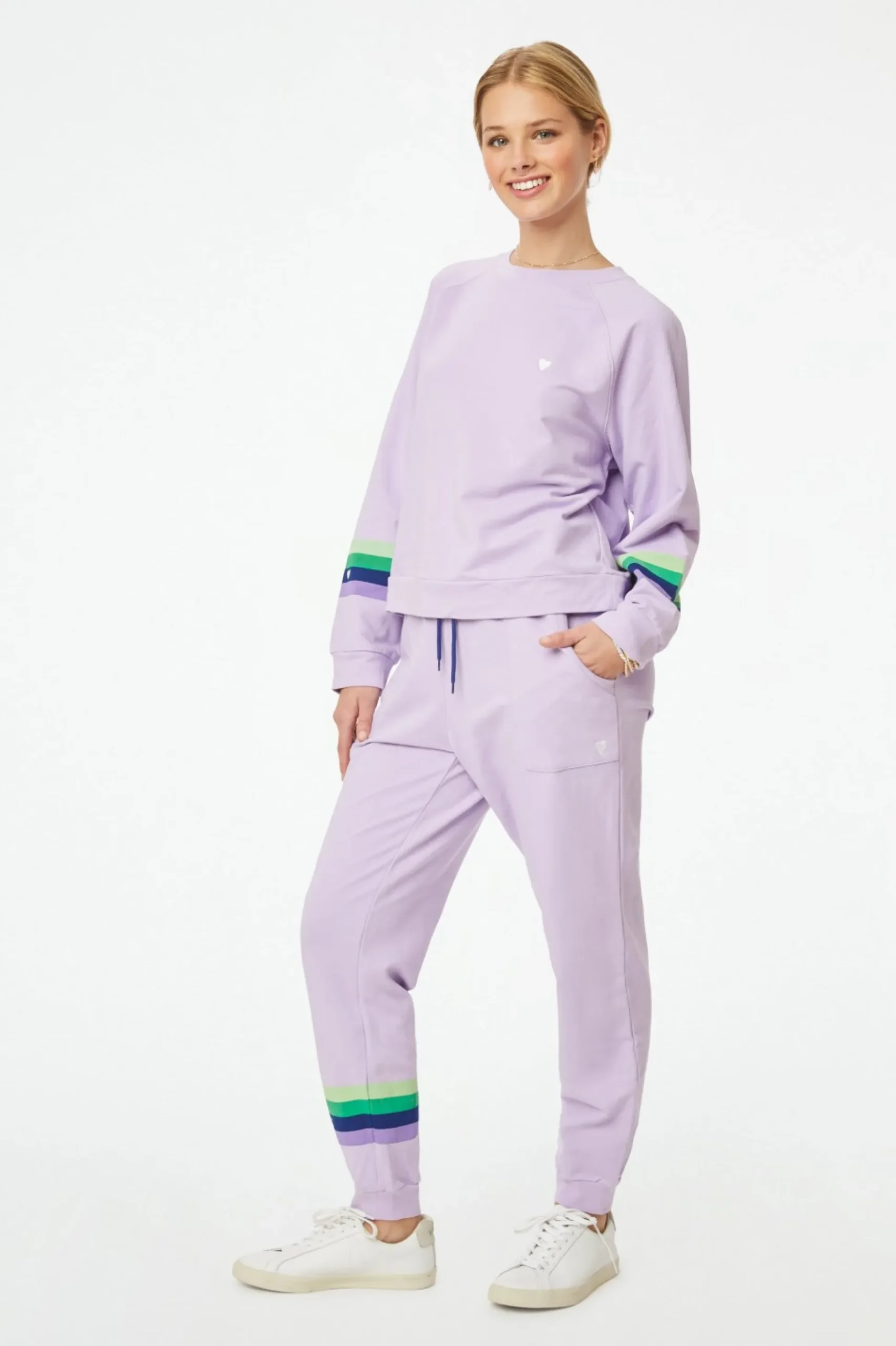 Love Stripe Sweatpant