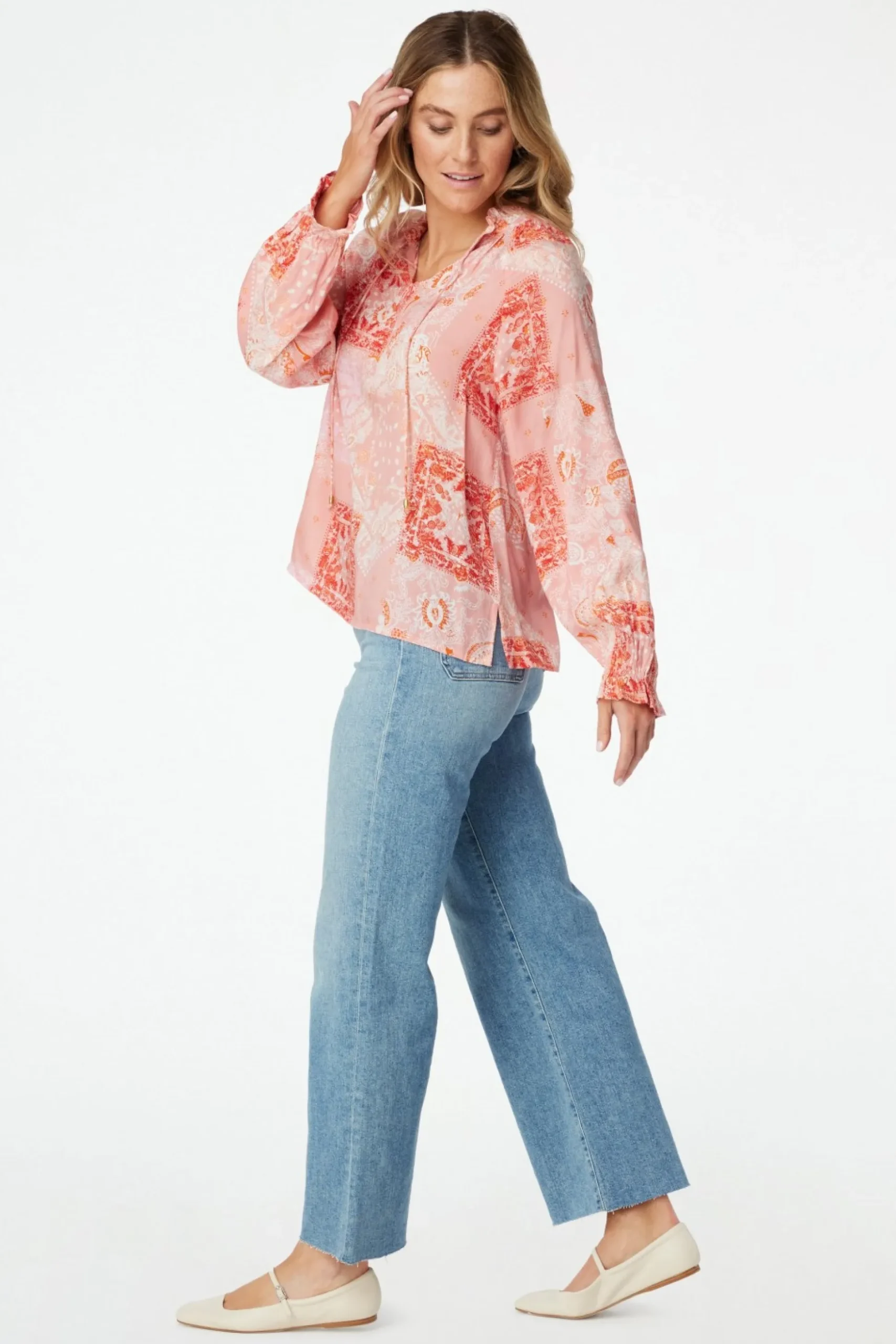 Maisie Patchwork Jay Top