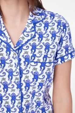 Monkey Polo Pajamas