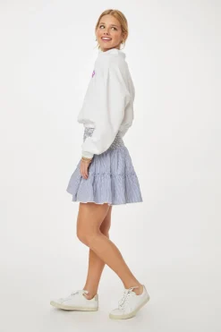 Monkey Puff Half Zip Sweatshirt