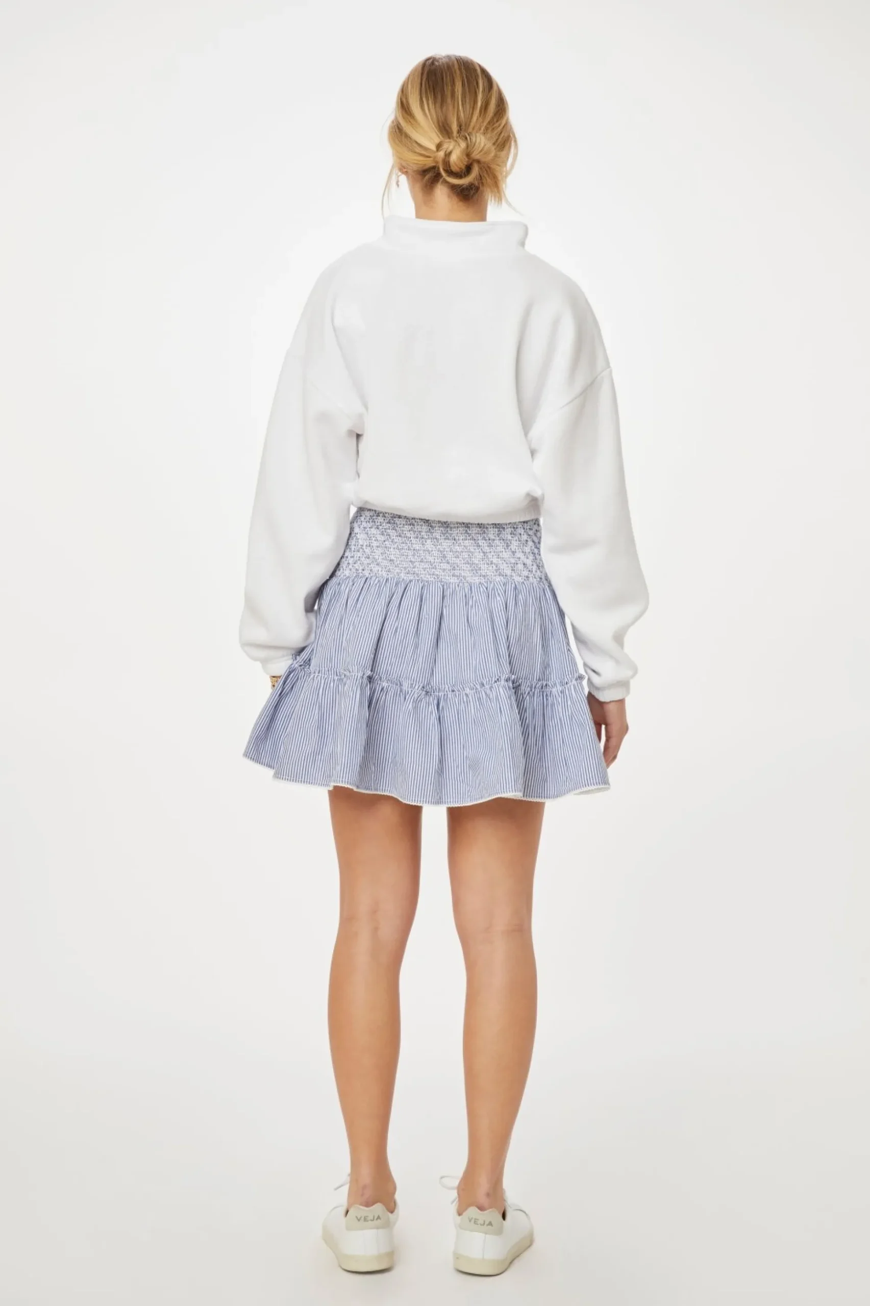 Monkey Puff Half Zip Sweatshirt