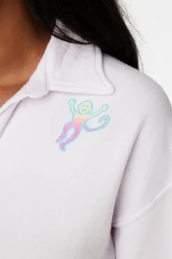 Monkey Puff Polo Sweatshirt