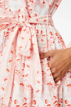 Oleander Bloom Emilia Dress