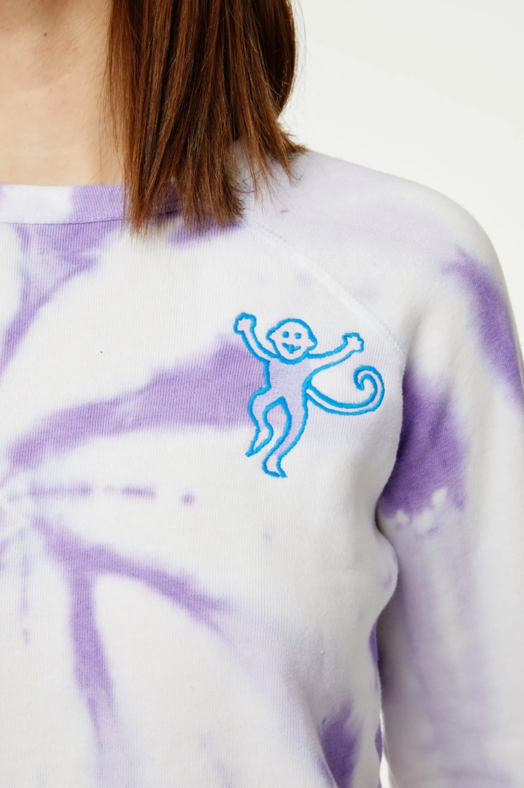 Tie Dye Monkey Sweatshirt