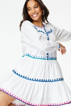 Valleta Embroidered Lela Dress