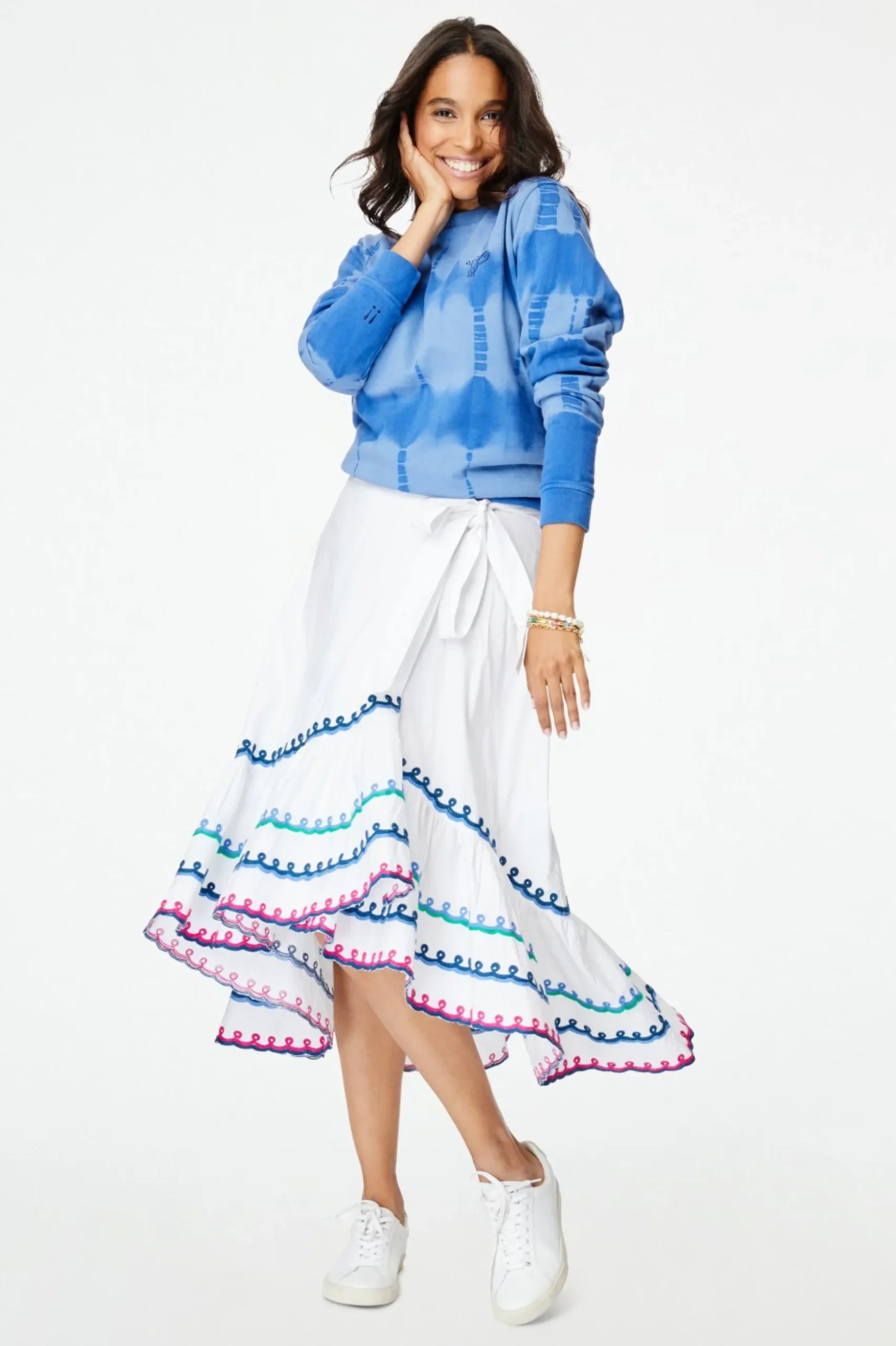 Valleta Embroidered Marielena Skirt