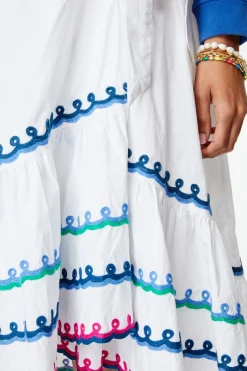 Valleta Embroidered Marielena Skirt