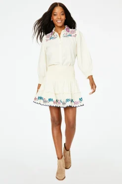 Veda Embroidered Noemie Shirt